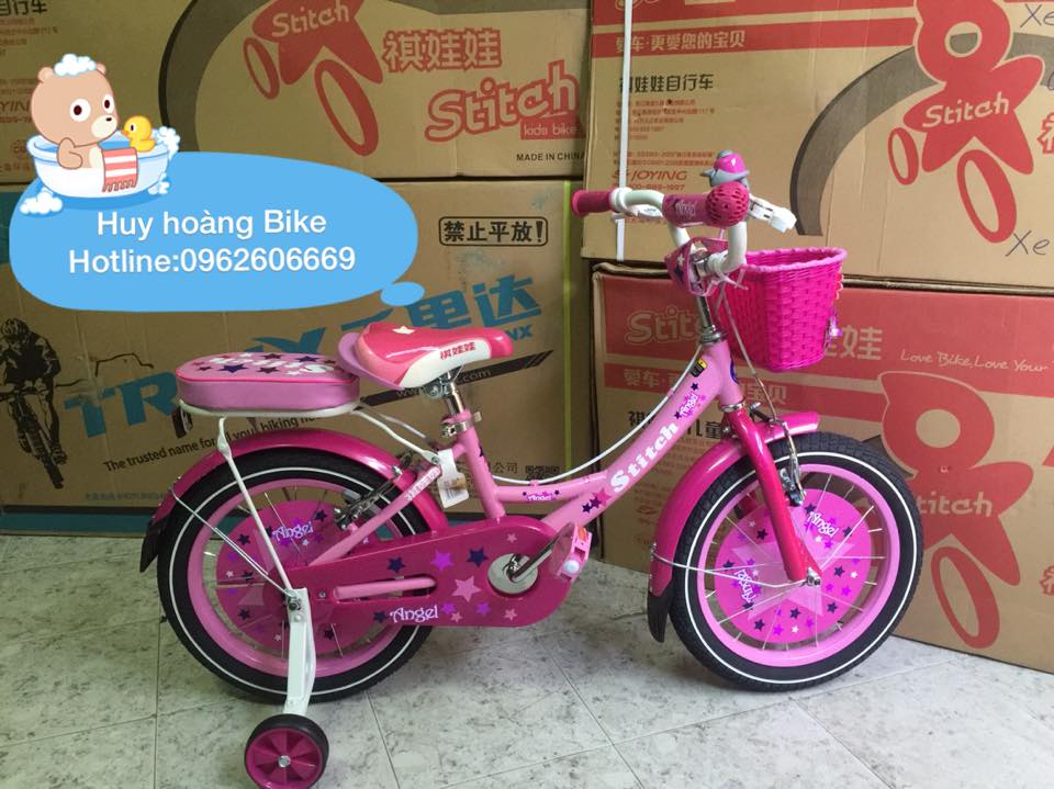  Xe đạp trẻ em màu hồng hot nhất
