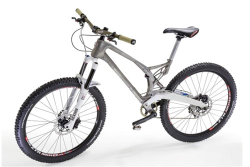 Chiếc xe đạp có khung bằng Titan siêu nhẹ 