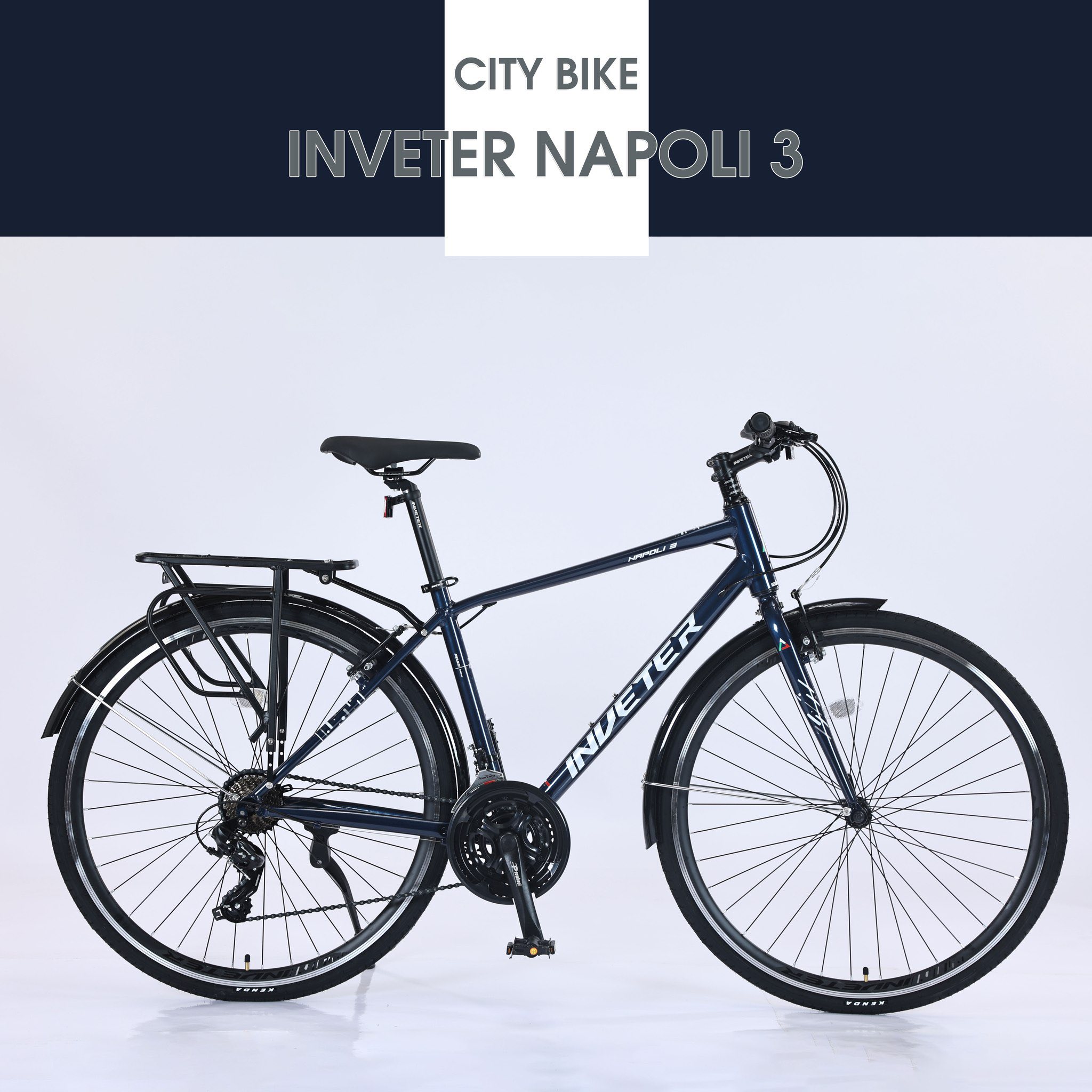 Xe Đạp Đi Phố Inveter Napoli 3 ( 24 Speed )