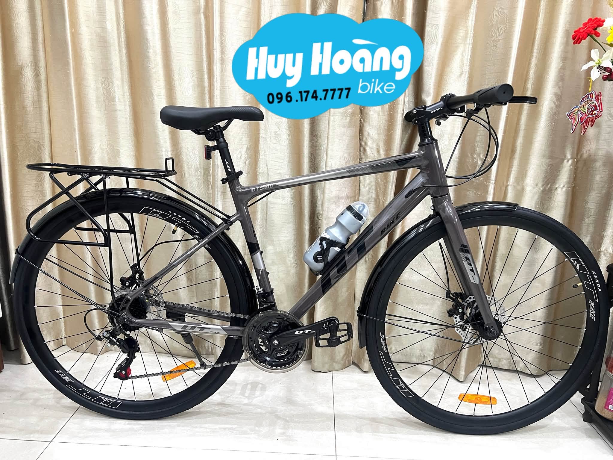 Xe Đạp Đi Phố  QTbike GTS100 - 21 speed